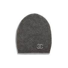 Cashmere Silk Gray Beanie Chanel Giftryapp Beanie Fashionista Clothes Grey Beanie