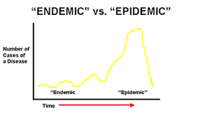Endemic Vs Epidemic Graph Endemic Is Defined As The Existing Presence Of A Disease Within A Given Ge Evidence Based Medicine Senior Services Health Promotion
