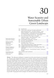 Saruta king of knitting product. Pdf Water Scarcity And Sustainable Urban Green Landscape
