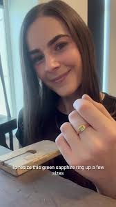 Here’s how I resized this Australian Sapphire ring up a few sizes. ✨⁣ ⁣  #australiansapphires #jewellerymaking #ladysmith #jeweller  #australiangreensapphire #australiansapphire ...