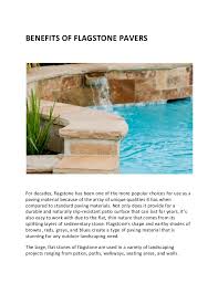 Flagstone pathways create a distinct route to a property and withstand years of wear and tear with minimal maintenance. Pioneer Sand Benefits Of Flagstone Pavers