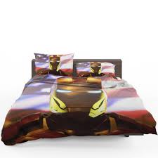 Our son loves his bed sheets and on top of that the iron man on the blanket glows in the dark. Marvel Universe Iron Man American Superhero Bedding Set Super Heroes Bedding