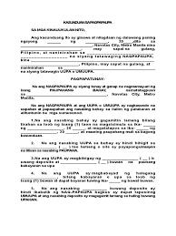 Kasunduan format ~ kasunduan format sangla agreement sample kasunduan the rental agreement or rental contract is drafted on a stamp paper. What Is Lease In Tagalog