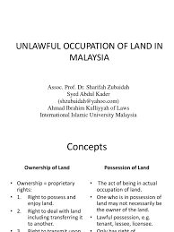 The exact requirements for a legal deed transfer vary but typically a warranty deed transfers property to the buyer with a guarantee that it is, indeed, the seller's property. Unlawful Occupation Of Land In Malaysia Squatting Eviction
