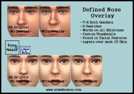 Arco y flecha cruzan los sims 4 caballero, flecha, videojuego, arco, . Defined Nose Overlay By Samanthagump At Sims 4 Nexus Sims 4 Updates