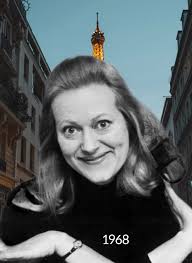 Josephine Tewson/Our Elizabeth from a Comedy sketch show The Two Ronnies  with a new background.