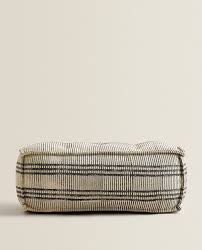 Image 1 Of The Product Striped Pouf Zara Home Zara Zara Home Collection