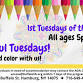 Colorful Tuesdays! event in Hamburg, NY