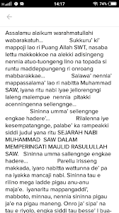 Saya juga ingin mengucapkan terima kasih kepada juri yang memberi waktu dan tempat untuk saya. Khutbah Bahasa Makassar Singkat