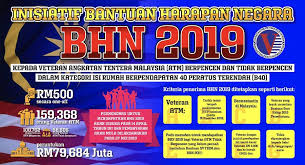 Semakan penyata pencen bagi pesara kerajaan malaysia.sila isi maklumat berikut. Bantuan Harapan Negara 2019 Suara Veteran Atm Sv