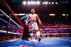 On friday, pacquiao tweeted a poster for a fight against errol spence jr., the undefeated unified welterweight. Boxing S Two Biggest Little Men In Willie Pep And Manny Pacquiao Boxing News 24