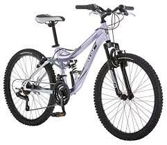 Mongoose Girl S Maxim Full Suspension Bicycle 24 Inch Mountain Bike Girls Bicycle Mongoose Bike