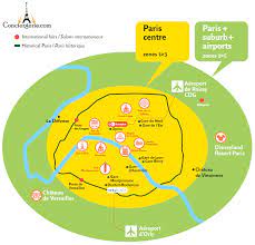 Paris Metro Pass Map Of Zones 1 3 Metro Pass Prices And Information Can Be Purchased At Metro Stations Or In Paris Tourist Paris Metro Paris France Travel