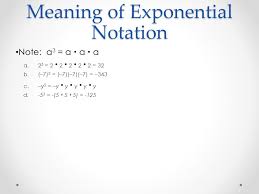 4 1 Polynomials 4 1 Natural Number Exponents Objectives Learn The Meaning Of Exponential Notation Simplify Calculation By Using Product Rule For Exponents Ppt Download