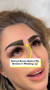 Ruined Brows Before My Brother's Wedding 😭