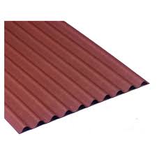 Plaque Ondulee Bitumee Rouge Plaque Et Bardeau Charpente Couverture Construction Materiaux Outillage Construction