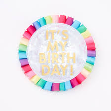 But, time just fly by wayyy too fast. It S My Birthday Confetti Rainbow Button Claire S