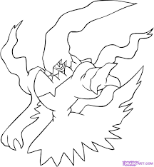 Entei Pokemon Coloring Page Free Coloring Library