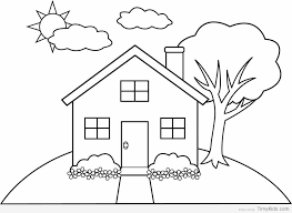 Keptalalat A Kovetkezore Colouring House House Colouring Pages House Drawing For Kids Coloring Pages