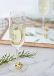 I mean, you only need five six things; Diy Jingle Bell Wine Glass Charm Boxwood Ave