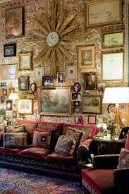 Living Room French Art Gallery Style Lovely Paris Interiors Bohemian Interior Bohemian Decor