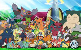 Ash With His Pokemon Pokemon Pokemon Pictures Cute Pokemon Wallpaper