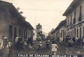 Calle Carabobo Medellin Colombia Medellin Fotos Antiguas