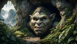 Mountain Troll Stock Illustrations