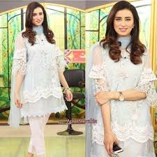 Madhia has got a bachelors degree in mass communication. Madiha Naqvi F Bulou News Anchors Board Created By Haya Maik Pakistani Dresses Summer Dresses Pakistani Fashion