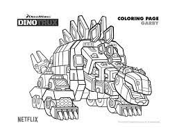 Free Dreamworks Dinotrux Garby Printable Coloring Page Mama Likes This Dinosaur Coloring Pages Coloring Pages Online Coloring Pages
