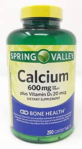 Maybe you would like to learn more about one of these? Shopus Spring Valley Natural Vitamin D Bone Health Calcium 600mg And 250 Tablets By Spring Valley