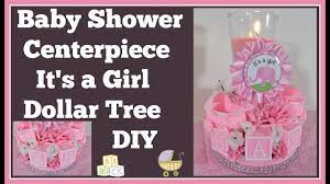 Check out these 50 brilliant yet cheap diy baby shower favors to round our the festivities! Baby Shower Centerpiece Dollar Tree Diy Girls Youtube