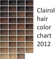 Miss Clairol Hair Color Chart Sbiroregon Org