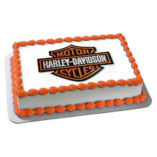 Pin By Jeannie Pribble On Books Worth Readinghttp Pinterest Com Welcome Edible Image Cake Decoration Harley Davidson Cake Cake Decorating