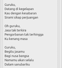 Contoh Syair Puisi Guru Singkat 4 Bait Cikimm Com