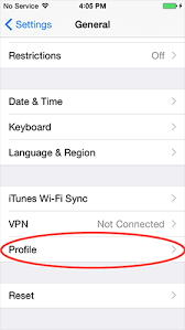 How To Delete Your Vpn Profile On Ios 7 8