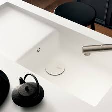 Easy installation with suction cups, no tools. Spicy 9920 Integrated Sink Corian