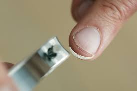 cutting fingernails at night
