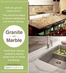 Granite Vs Marble Countertops What Is The Difference Marble Countertops Marble Vs Granite Granite