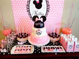 Minnie Mouse Birthday Party Ideas Photo 20 Of 31 Minnie Mouse Birthday Invitations Minnie Party Minnie Mouse Birthday Party