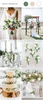 40 Modern Minimalist Green Wedding Ideas For The Simple Chic Bride My Deer Flowers Minimalist Wedding Decor Minimalist Wedding Modern Minimalist Wedding