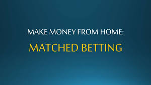 Place a bet on the betting site. Make 1000 To 2000 A Month With Matched Betting