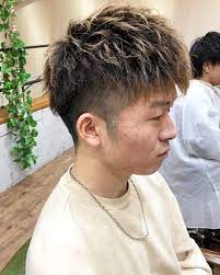 剛毛のショートスタイルにｃカールパーマがオススメ 大阪ヘアデザイナーikedai 池下大介のブログ メンズ ヘアスタイル パーマ スタイル