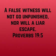 Image result for quotes on false witness