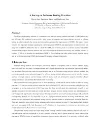 Algorithms / advanced data structures (cs7). Pdf Survey On Software Testing Practices
