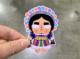 Mexican Doll Sticker