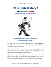 Write A Story Using Past Simple And Past Continuous Free Printable Story And Exercises For The English Past Perfect Tense Just Click The Link And Download The Pdf Fil Perfect Tense Learn English English Grammar