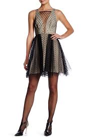 Abs By Allen Schwartz Dotted Lace Cocktail Dress Nordstrom Rack Cocktail Dress Lace Nordstrom Dresses Dresses