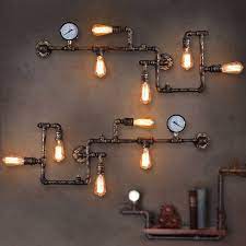 Black industrial wall light fixtures. Pin On Indoor Lighting