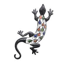 Mosaic lazy susan wall hanging or table top southwestern gecko made with talavera tiles mixed media. Metal Gecko Lizard Garden Wall Art Garden Decoration Buy Garden Decoration Wall Art Gecko Lizard Product On Alibaba Com